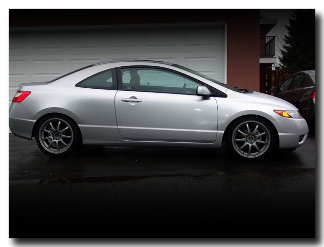 photo 3 Honda Civic custom wheels Work Emotion XD9   x, ET +45, tire size 225/40 R. x ET