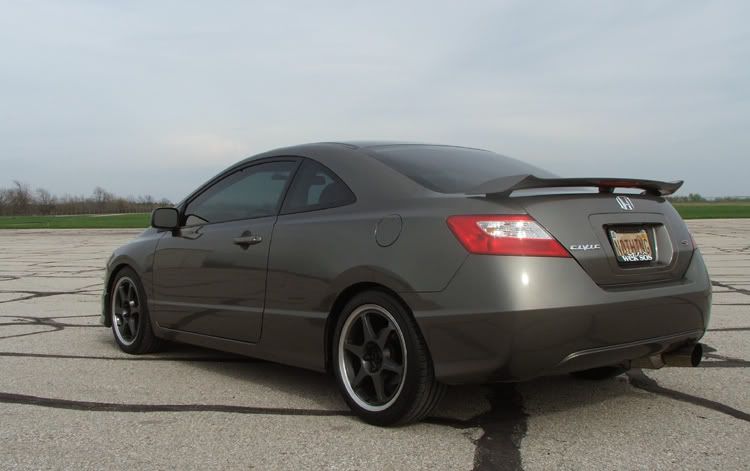 photo 3 Honda Civic custom wheels P1 Racing II Plus 17x7.5, ET , tire size X R17. x ET 