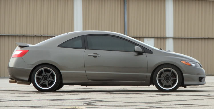 photo 4 Honda Civic custom wheels P1 Racing II Plus 17x7.5, ET , tire size X R17. x ET 