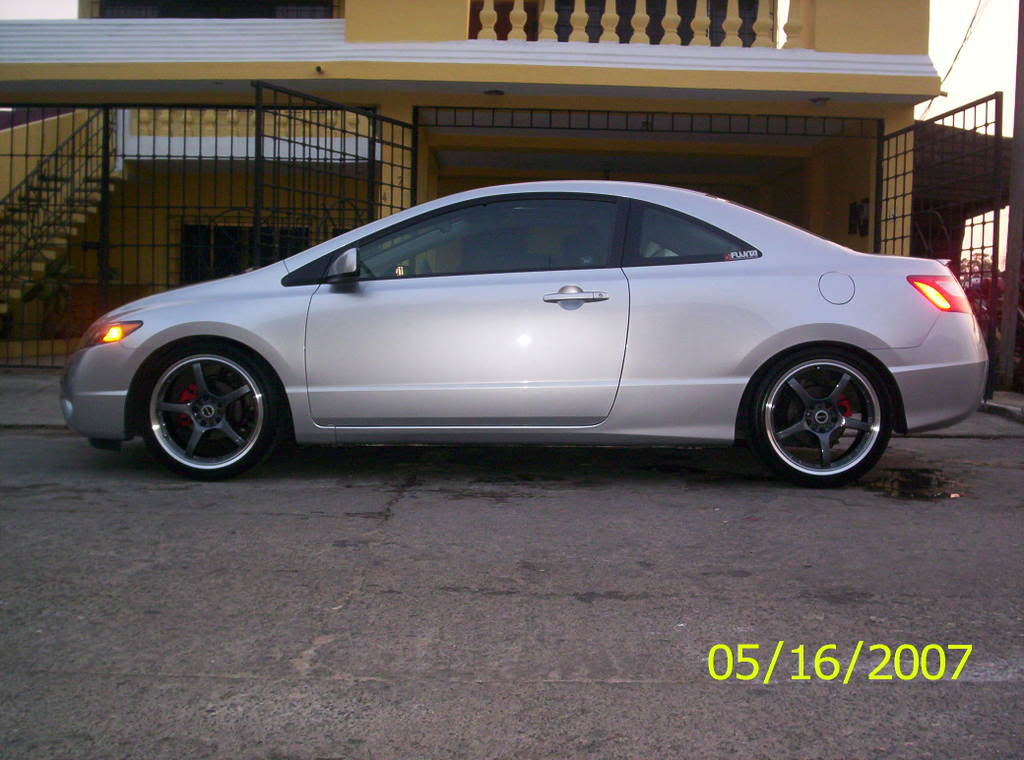 photo 3 Honda Civic custom wheels G-GAMES 77W  18x7.5, ET +43, tire size 225/40 R18. x ET