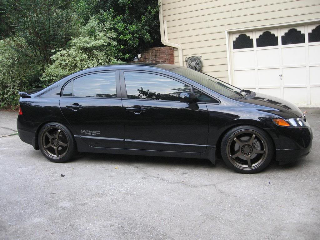 photo 1 Honda Civic custom wheels Gram Lights 57F 18x8.5, ET , tire size 225/40 R18. x ET