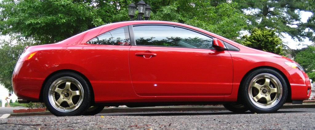 photo 3 Honda Civic custom wheels ROTA D2 17x7.5, ET +35, tire size 225/45 R17. x ET 