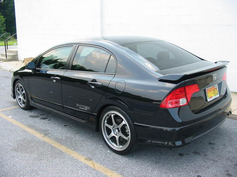 photo 2 Honda Civic custom wheels 5Zigen  Pro Racer GN+ 18x, ET , tire size X R18. x ET