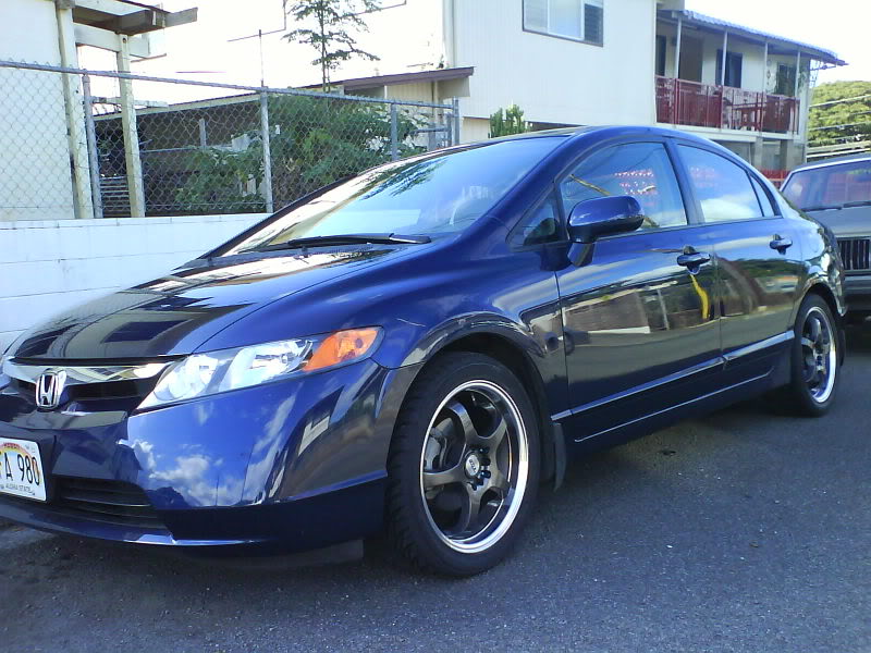 photo 1 Honda Civic custom wheels   17x7.0, ET +40, tire size 215/45 R17. x ET