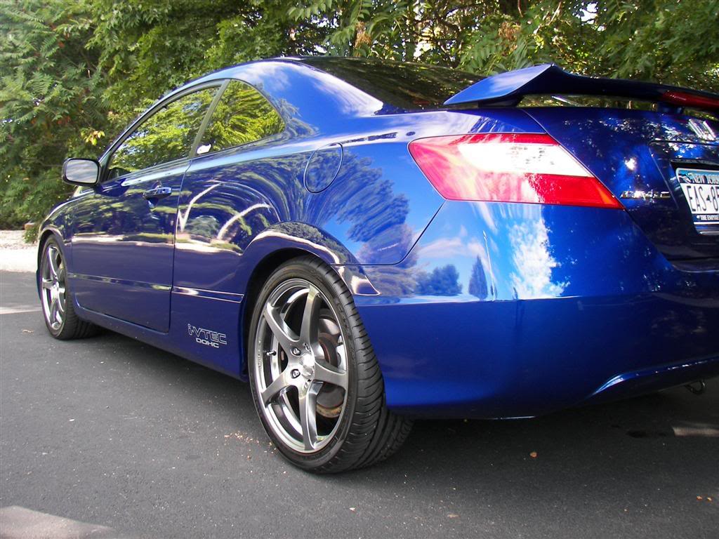 photo 3 Honda Civic custom wheels Kyowa Racing KR210  18x7.5, ET +45, tire size 215/40 R18. x ET