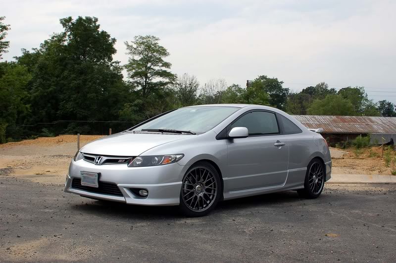 photo 1 Honda Civic custom wheels Enkei rpm2s 18x7.5, ET +42, tire size 225/40 R18. x ET