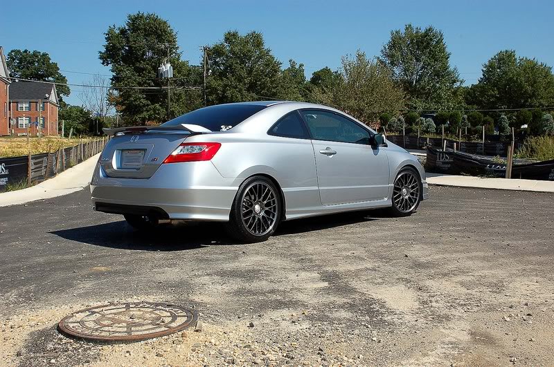 photo 2 Honda Civic custom wheels Enkei rpm2s 18x7.5, ET +42, tire size 225/40 R18. x ET