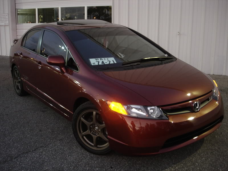 photo 1 Honda Civic custom wheels Tenzo DC-6 17x7.0, ET , tire size 215/45 R17. x ET