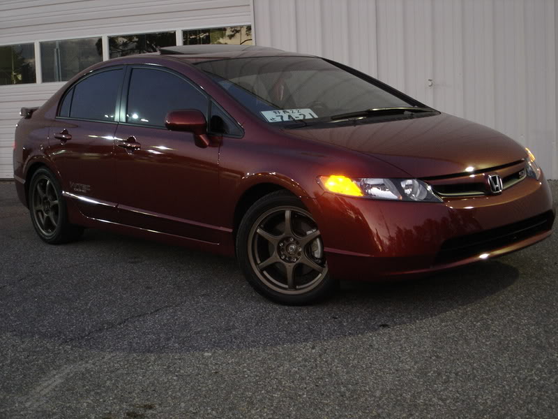 photo 2 Honda Civic custom wheels Tenzo DC-6 17x7.0, ET , tire size 215/45 R17. x ET