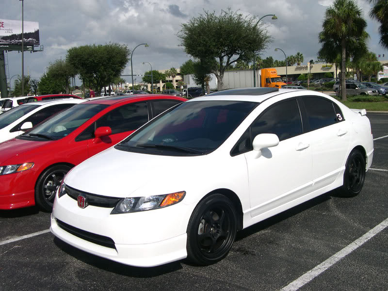 photo 1 Honda Civic custom wheels Forged Motegi Traklites 17x8.0, ET +45, tire size 215/45 R17. x ET 