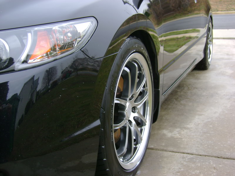 photo 2 Honda Civic custom wheels Enkei Zr1 17x7.5, ET +40, tire size 215/45 R17. x ET