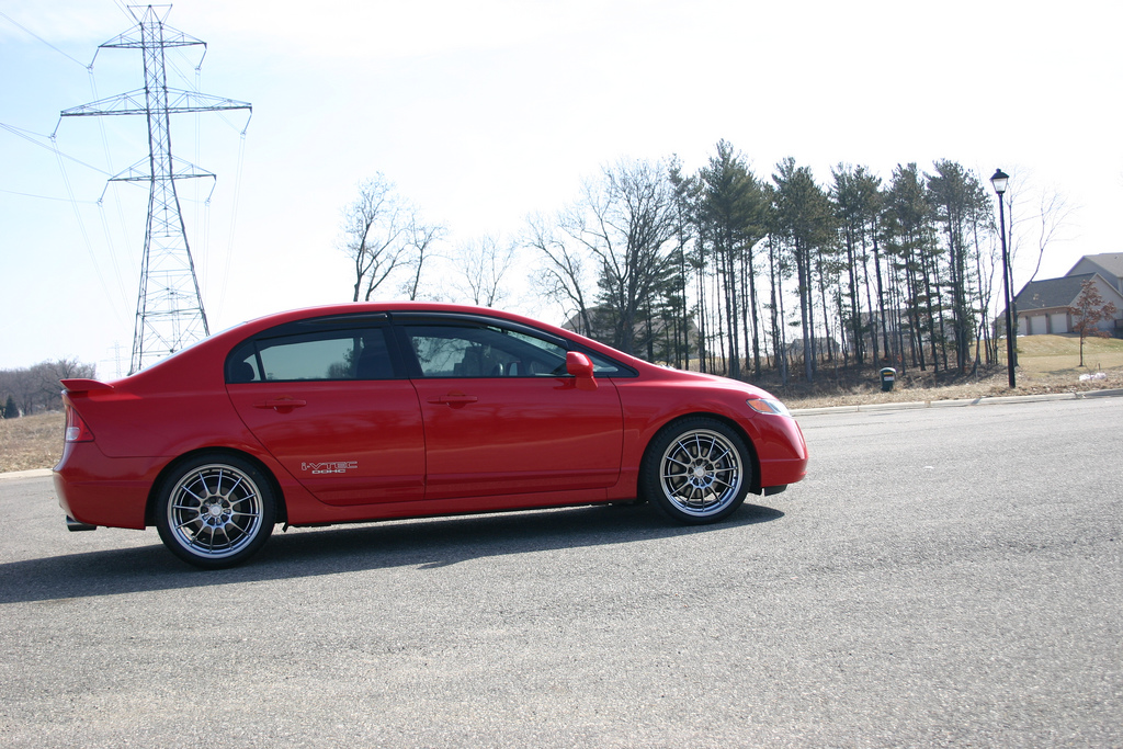 photo 3 Honda Civic custom wheels Enkei NT03-M 18x, ET +42, tire size 225/40 R18. x ET