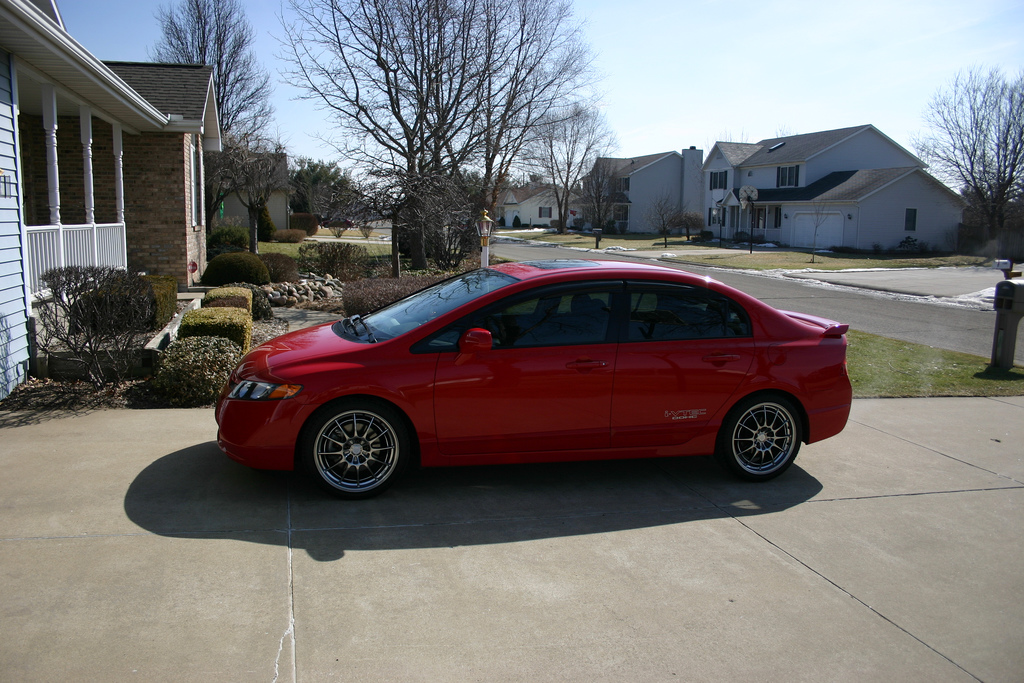 photo 4 Honda Civic custom wheels Enkei NT03-M 18x, ET +42, tire size 225/40 R18. x ET
