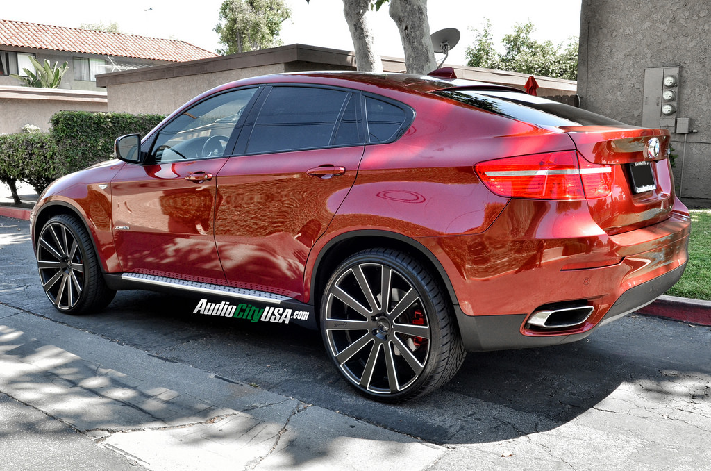photo 4 BMW X6 custom wheels Gianelle Santoneo 24x10.0, ET , tire size 275/30 R24. x ET 