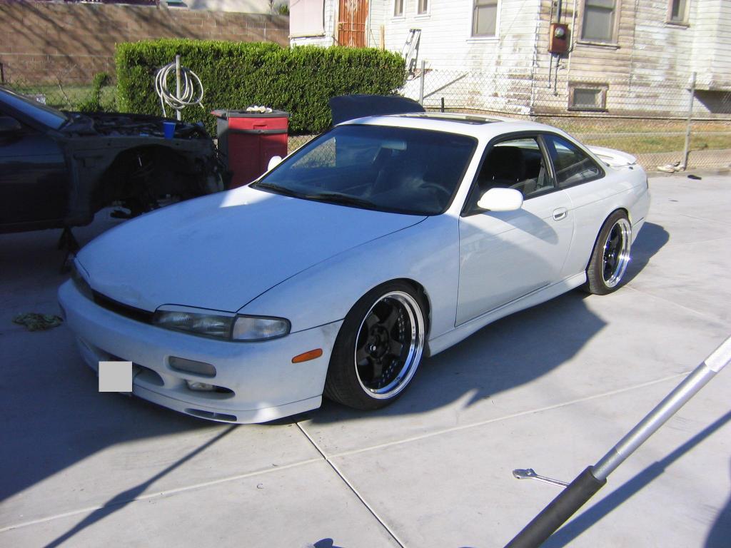 photo 1 Nissan S14 custom wheels SSR Professor SP1 18x10.0, ET +16, tire size 225/40 R18. 18x10.0 ET+24