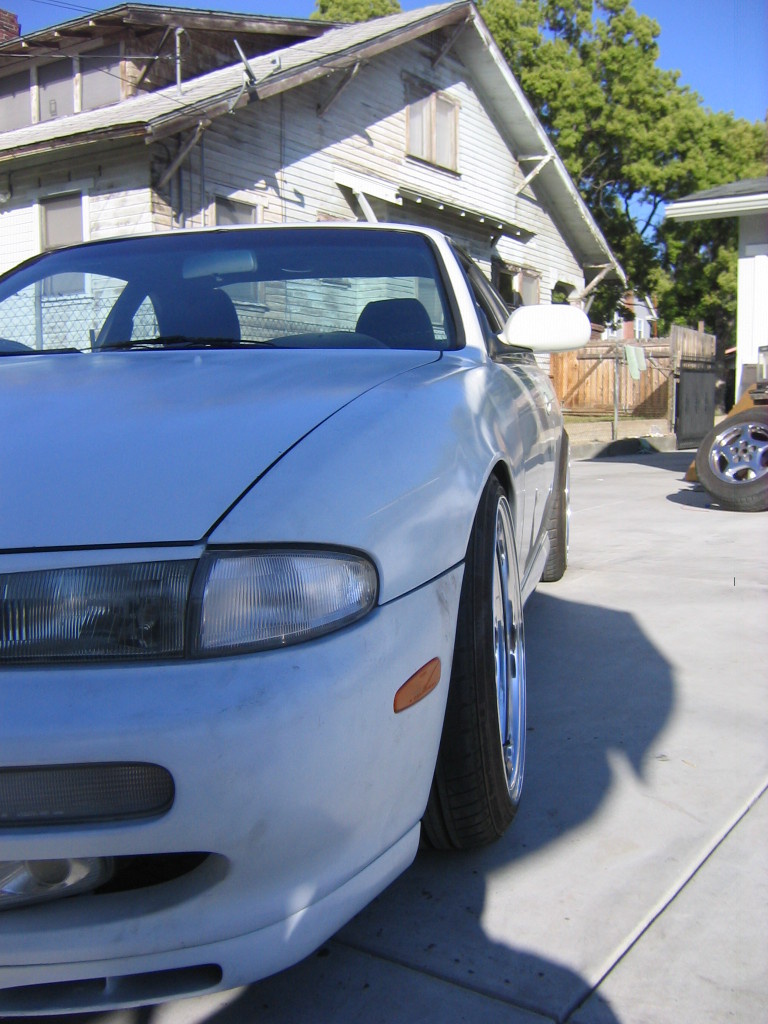photo 3 Nissan S14 custom wheels SSR Professor SP1 18x10.0, ET +16, tire size 225/40 R18. 18x10.0 ET+24