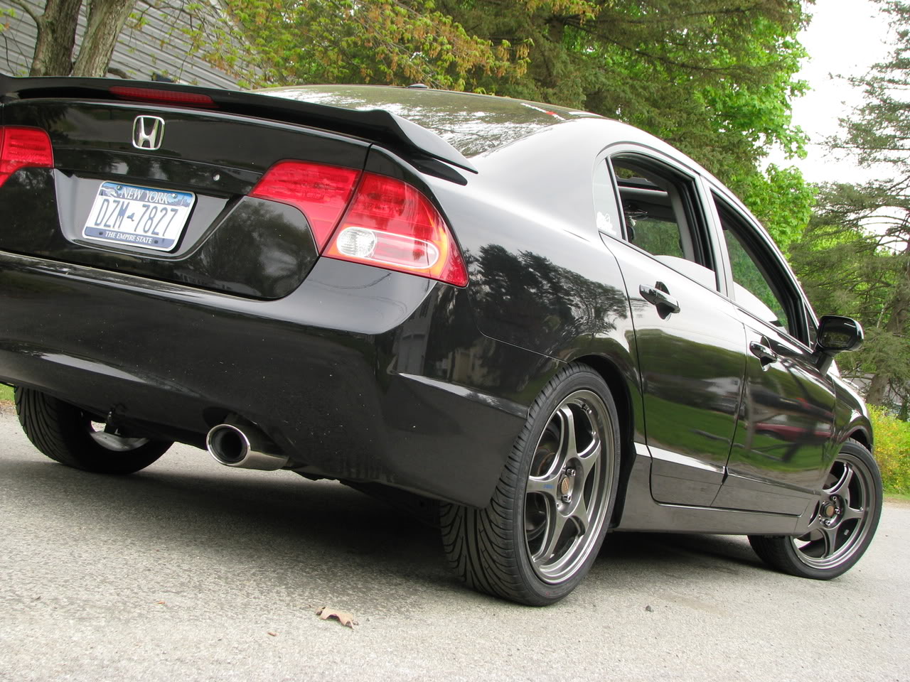 photo 1 Honda Civic custom wheels 5Zigen  FN01R-C 18x, ET +43, tire size X R18. x ET