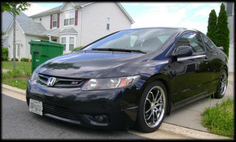 photo 1 Honda Civic custom wheels Enkei ZR1 17x7.5, ET +40, tire size X R17. x ET 