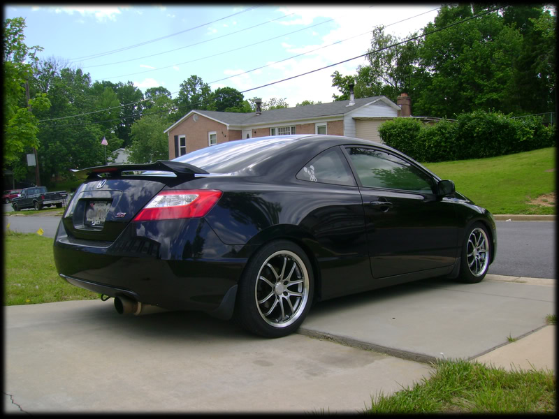 photo 2 Honda Civic custom wheels Enkei ZR1 17x7.5, ET +40, tire size X R17. x ET 