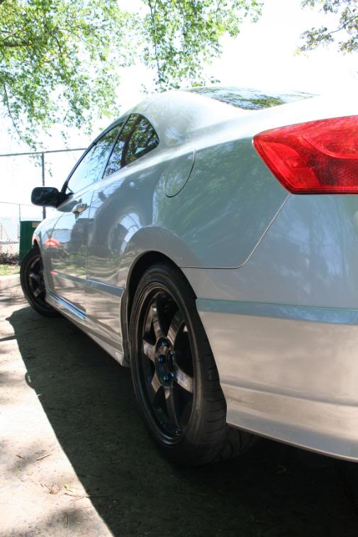 photo 1 Honda Civic custom wheels Volk  te37s 18x7.5, ET +40, tire size X R18. x ET 