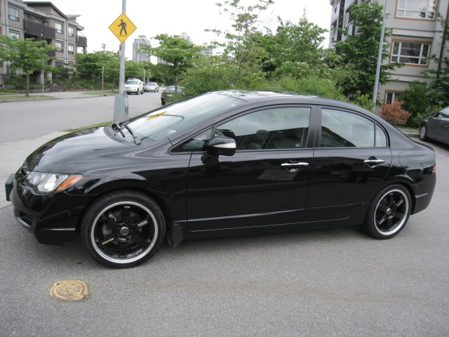 photo 5 Honda Civic custom wheels Volk LE37T 18x7.5, ET , tire size 225/40 R18. x ET