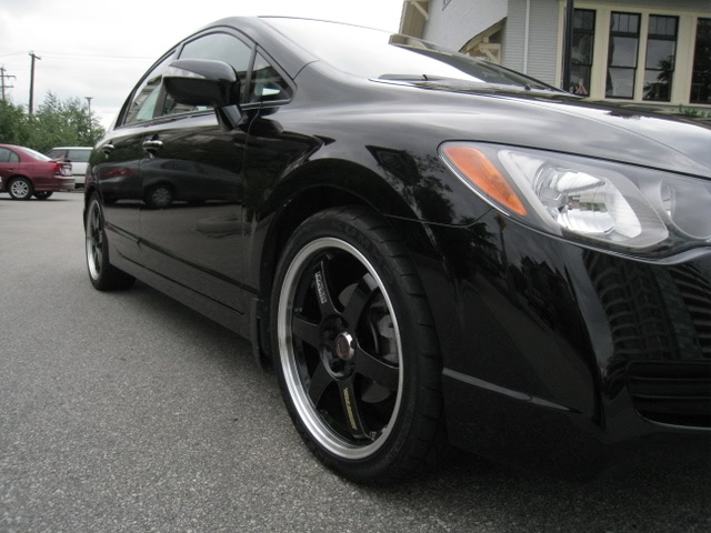 photo 3 Honda Civic custom wheels Volk LE37T 18x7.5, ET , tire size 225/40 R18. x ET