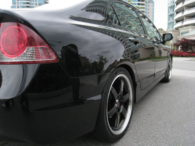 photo 4 Honda Civic custom wheels Volk LE37T 18x7.5, ET , tire size 225/40 R18. x ET