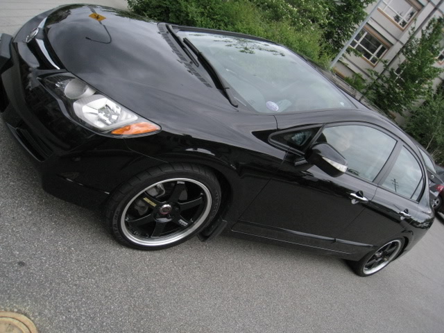 photo 8 Honda Civic custom wheels Volk LE37T 18x7.5, ET , tire size 225/40 R18. x ET