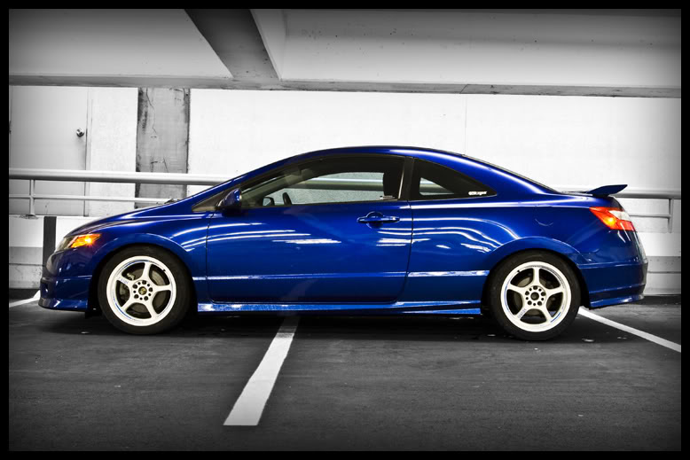 photo 1 Honda Civic custom wheels Gram Lights 57C 17x7.5, ET +40, tire size 215/45 R17. x ET