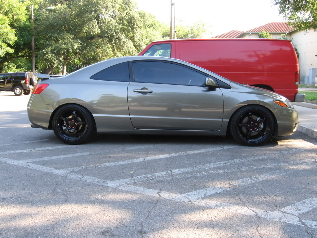 photo 1 Honda Civic custom wheels Gram Lights 57F 18x8.5, ET , tire size X R18. x ET