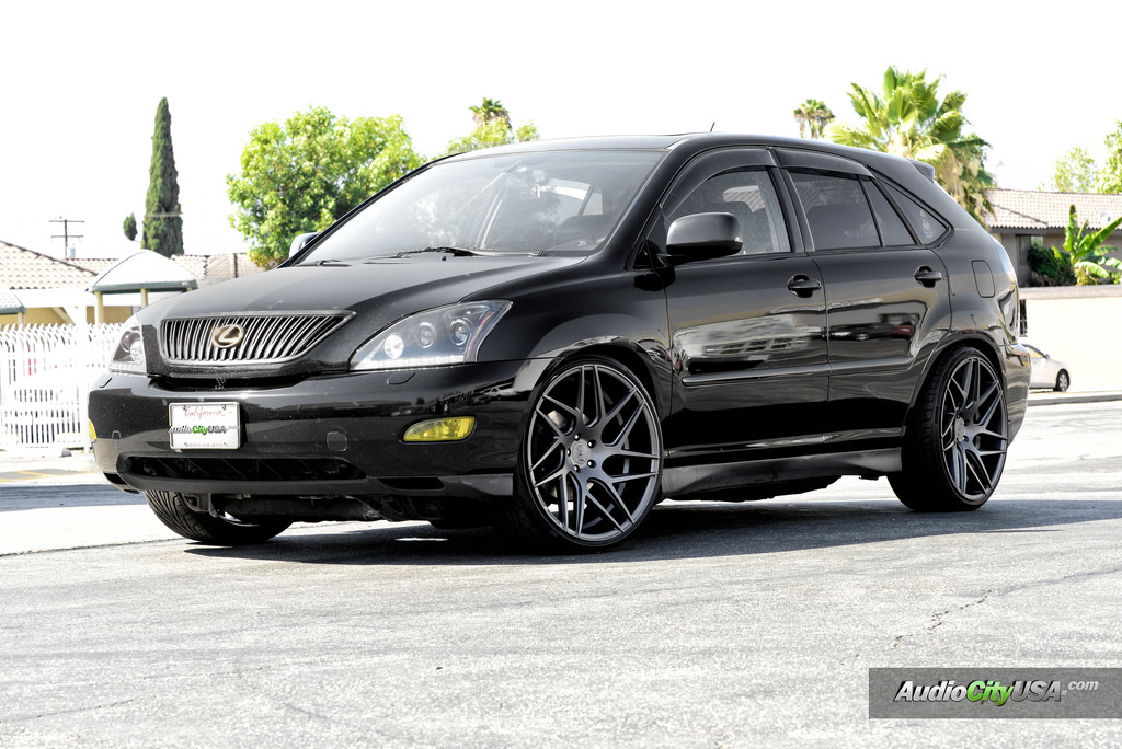 photo 3 Lexus RX 330 custom wheels Blaque Diamond 22x10.5, ET , tire size 255/30 R22. x ET 