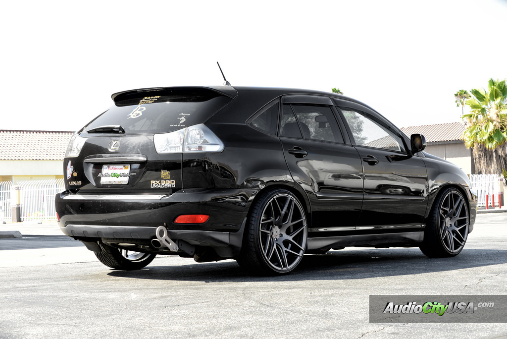photo 4 Lexus RX 330 custom wheels Blaque Diamond 22x10.5, ET , tire size 255/30 R22. x ET 