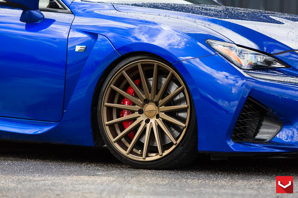 photo 1 Lexus RC F custom wheels Vossen VFS-2 20x9.5, ET , tire size 245/30 R20. 20x10.5 ET 285/30 R20