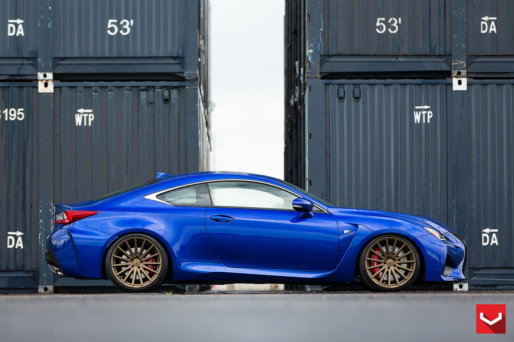 photo 2 Lexus RC F custom wheels Vossen VFS-2 20x9.5, ET , tire size 245/30 R20. 20x10.5 ET 285/30 R20