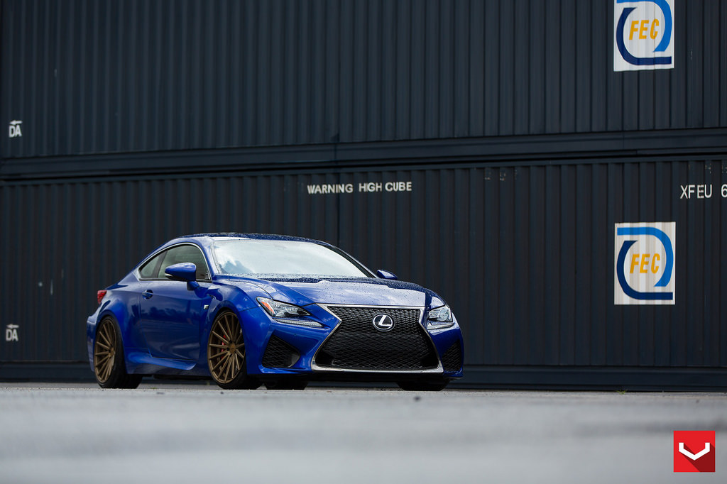 photo 3 Lexus RC F custom wheels Vossen VFS-2 20x9.5, ET , tire size 245/30 R20. 20x10.5 ET 285/30 R20