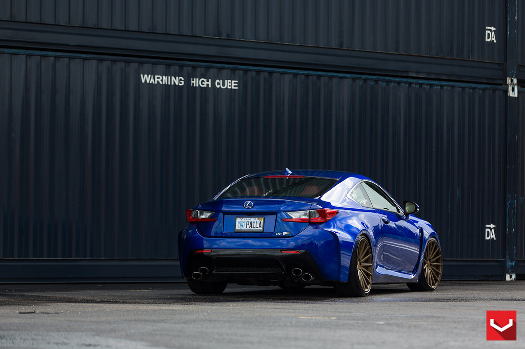 photo 4 Lexus RC F custom wheels Vossen VFS-2 20x9.5, ET , tire size 245/30 R20. 20x10.5 ET 285/30 R20