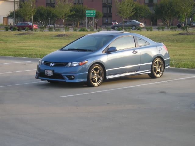 photo 1 Honda Civic custom wheels 5Zigen F1 17x, ET , tire size 215/45 R17. x ET