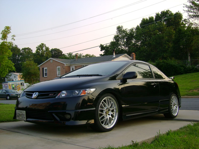 photo 2 Honda Civic custom wheels Volk SE37A 18x7.5, ET +42, tire size X R18. 18x7.5 ET+35