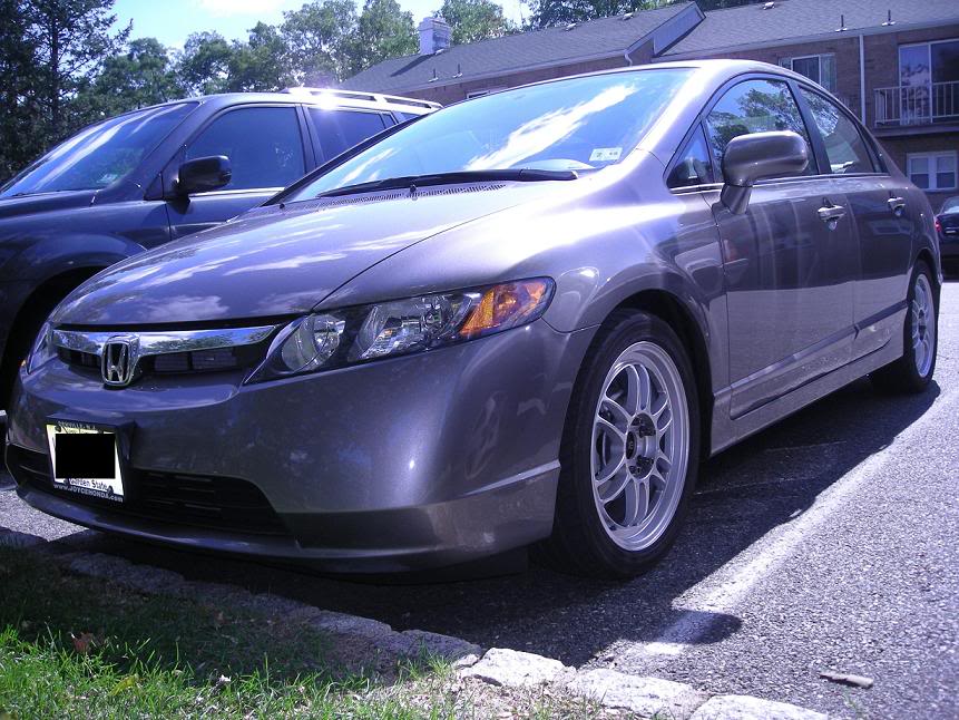 photo 2 Honda Civic custom wheels Enkei RPF1 17x7.0, ET , tire size 215/45 R17. x ET