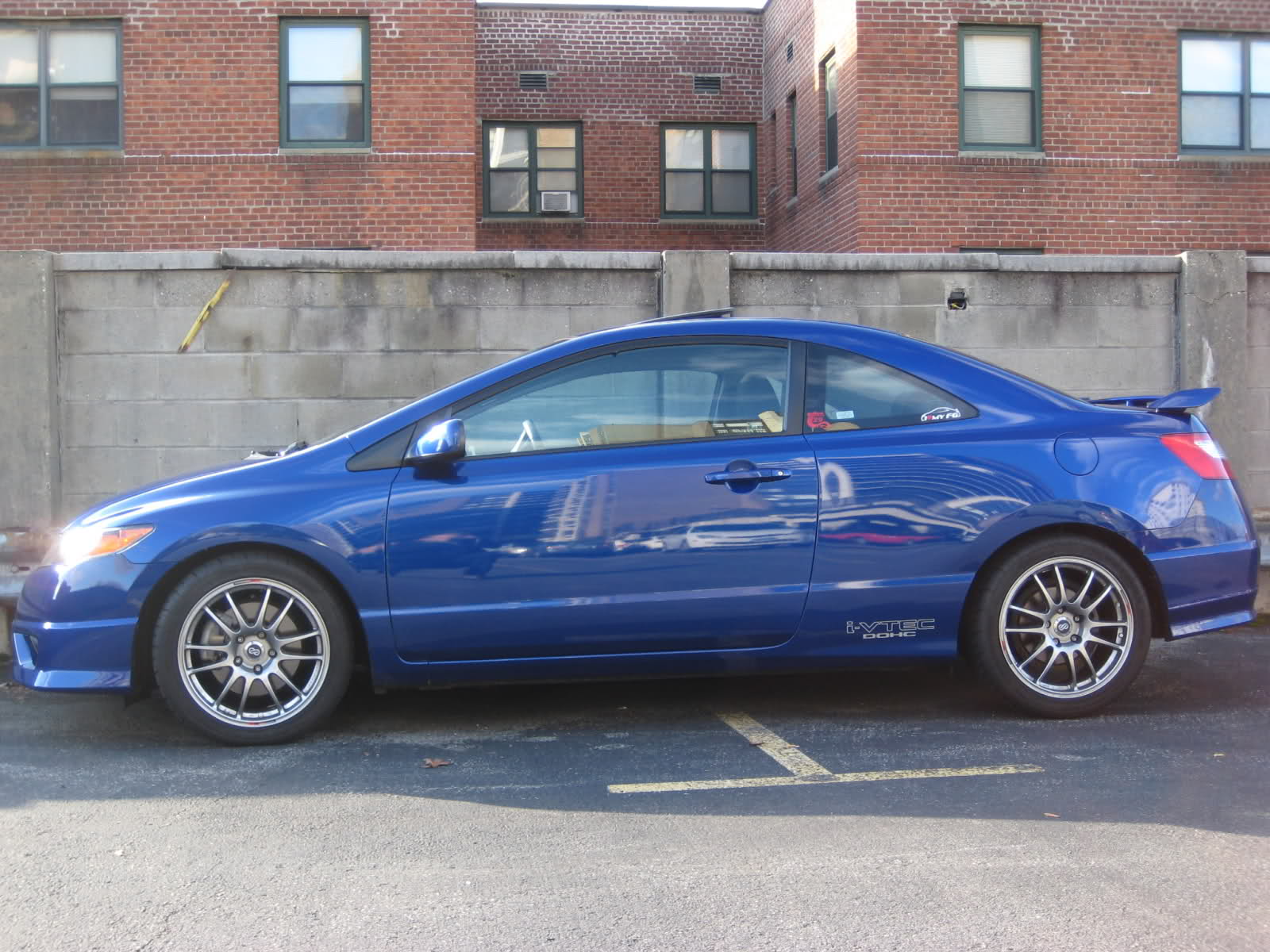 photo 2 Honda Civic custom wheels Enkei GTC-01 17x8.0, ET +48, tire size 245/40 R17. x ET