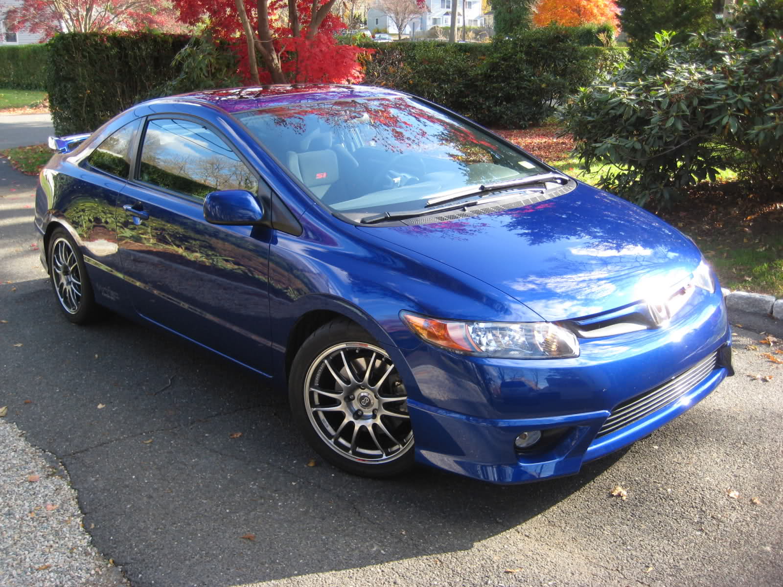 photo 1 Honda Civic custom wheels Enkei GTC-01 17x8.0, ET +48, tire size 245/40 R17. x ET