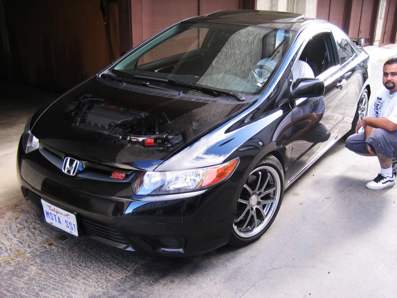 photo 1 Honda Civic custom wheels Enkei ZR-1 17x8.0, ET +45, tire size X R17. x ET 