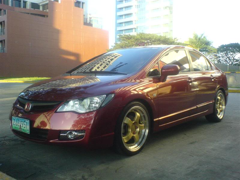 photo 1 Honda Civic custom wheels Rota D2 Gold  x, ET , tire size 225/40 R. x ET
