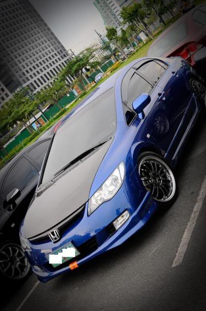 photo 2 Honda Civic custom wheels Rota  HyperBlack 18x8.0, ET +48, tire size X R18. x ET