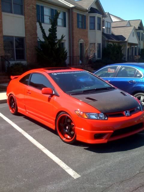 photo 1 Honda Civic custom wheels Roja  Formula 5 19x, ET , tire size 225/35 R19. x ET