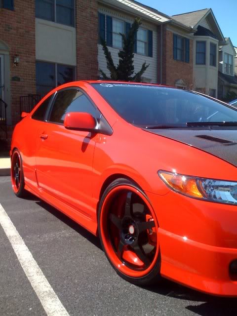 photo 2 Honda Civic custom wheels Roja  Formula 5 19x, ET , tire size 225/35 R19. x ET