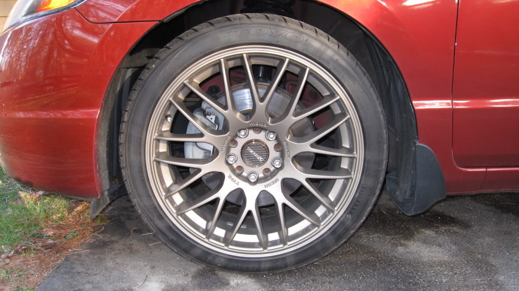 photo 1 Honda Civic custom wheels Tenzo Type M Version 1 18x8.0, ET , tire size 225/40 R18. x ET