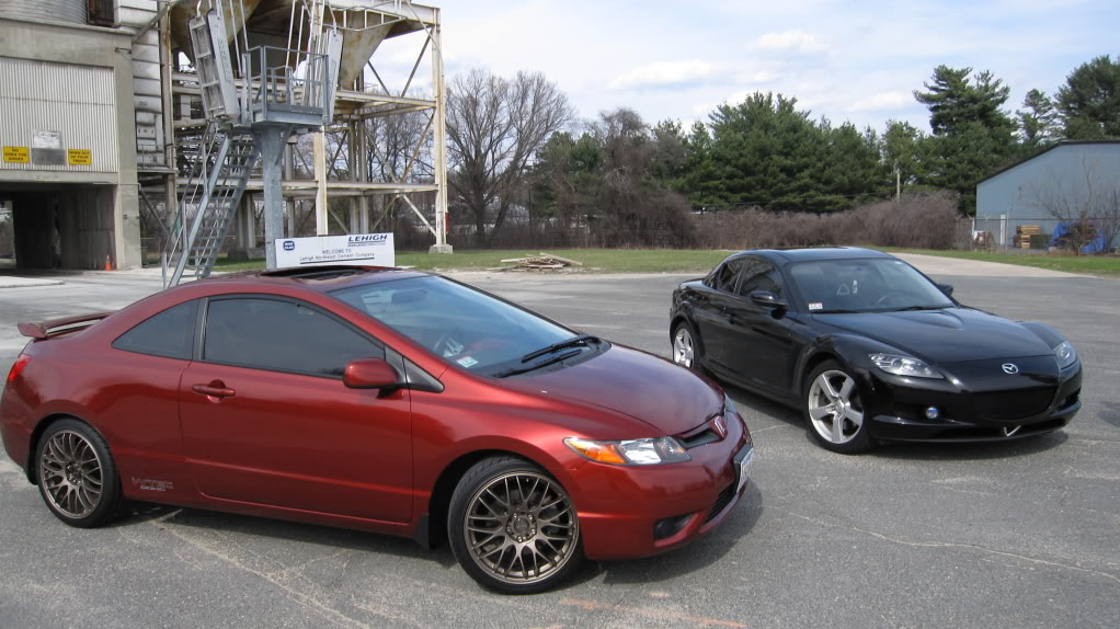 photo 2 Honda Civic custom wheels Tenzo Type M Version 1 18x8.0, ET , tire size 225/40 R18. x ET