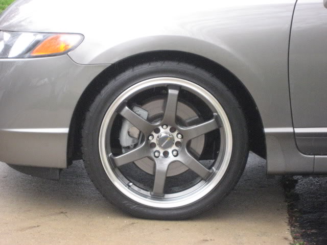photo 2 Honda Civic custom wheels Raze R74 18x7.5, ET +42, tire size 225/40 R18. x ET