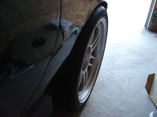 photo 3 Mazda RX-7 custom wheels Enkei RPF1 18x10.0, ET +38, tire size 265/35 R18. 18x10.5 ET+15 295/30 R18